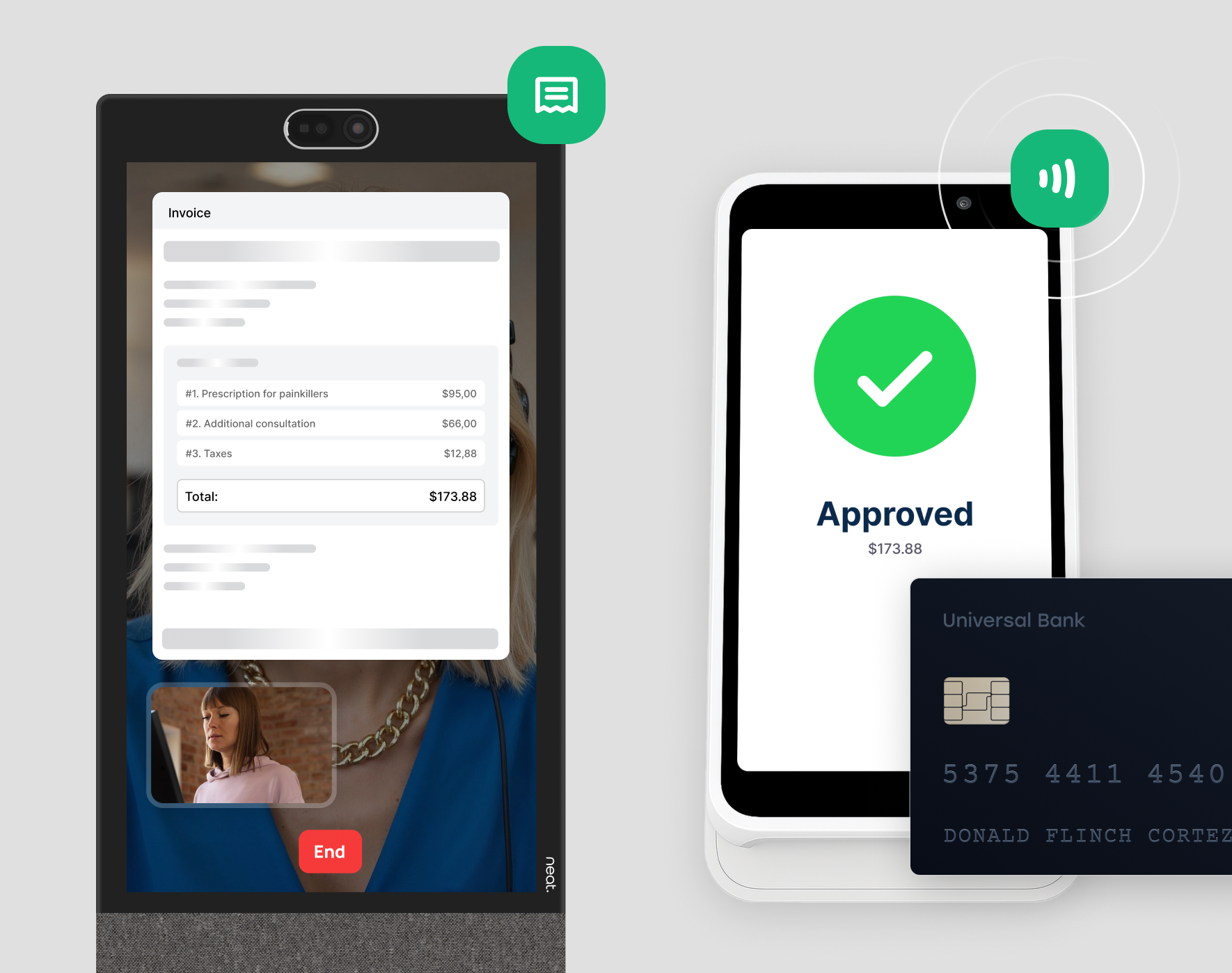 Virtual Front Desk Stripe Integrated POS