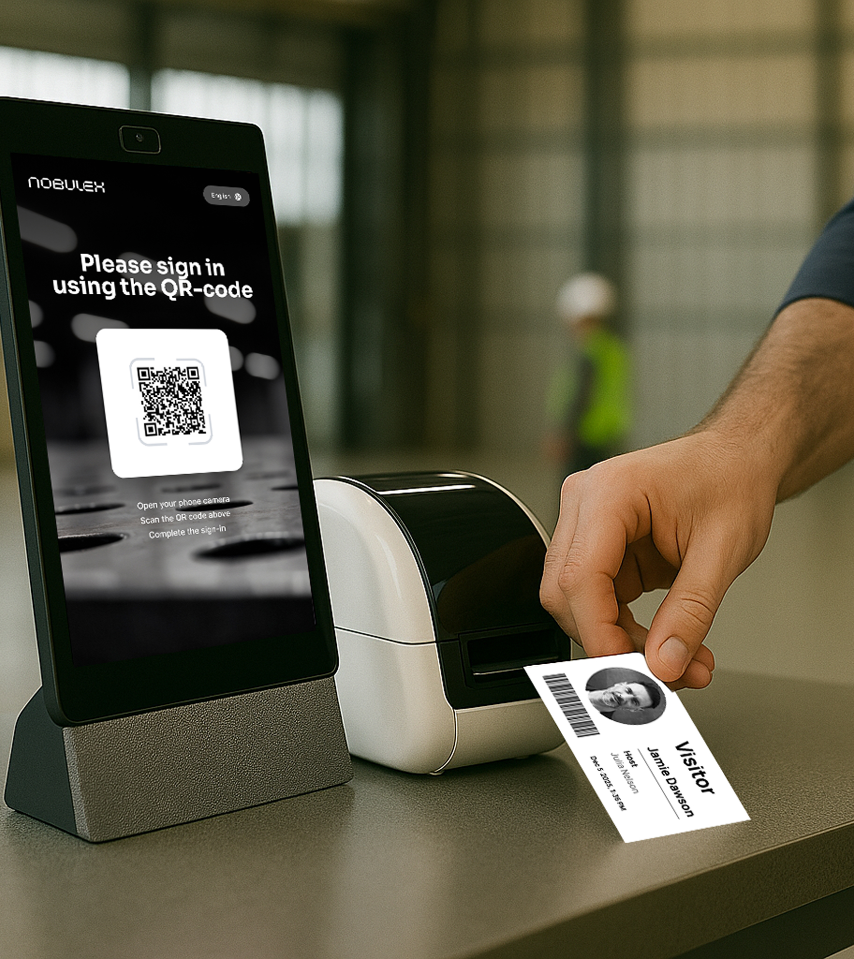 virtual front desk solution for manufacturing