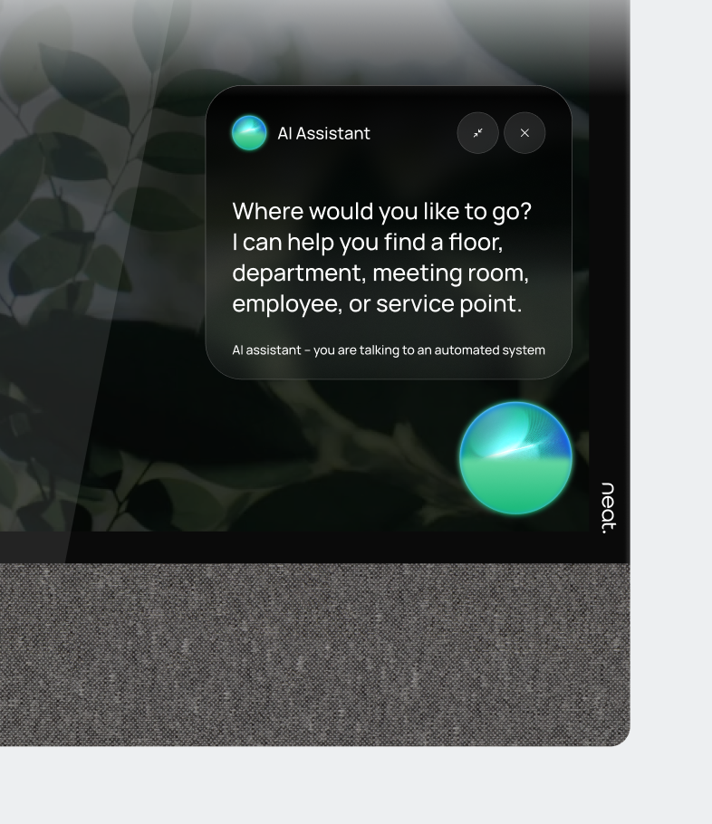 Features used during calls including chat, scans and signatures