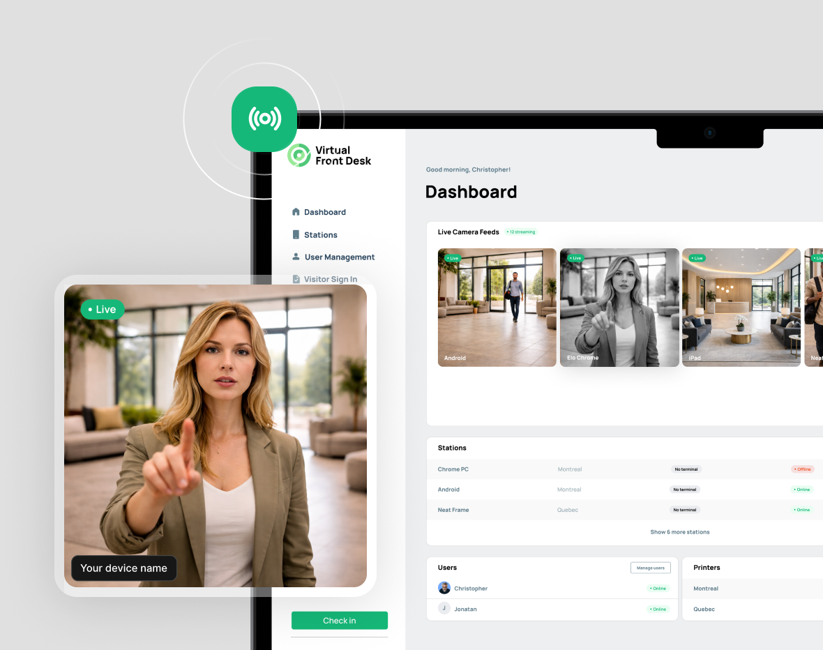 Express sign in feature 2 | Virtual Front Desk