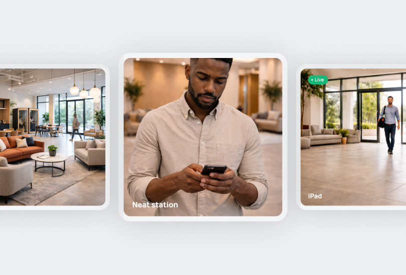 Live Camera Streaming. Monitor arrivals in real time | virtual front desk