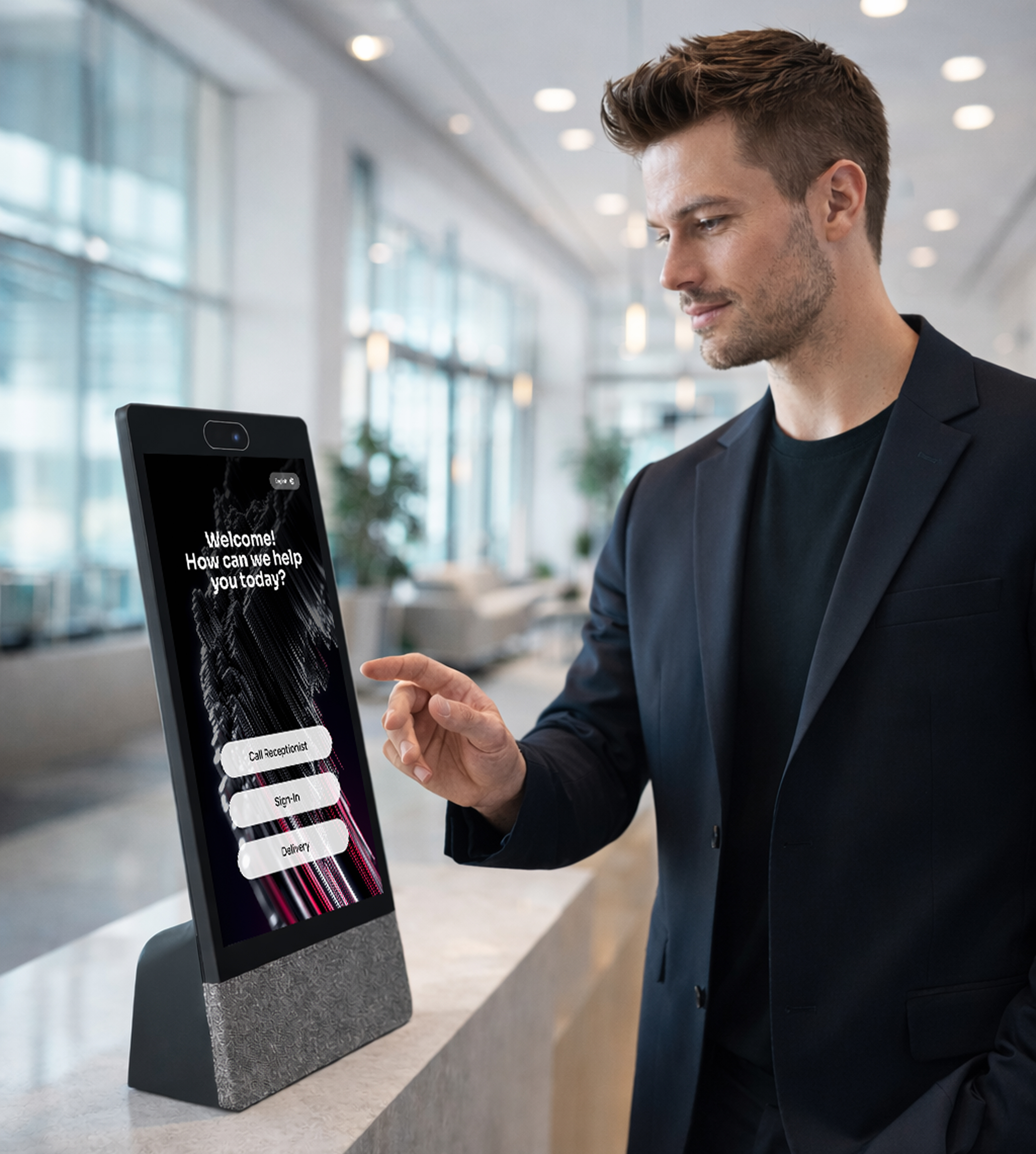 Our user-friendly platform provides all the tools your organization needs to efficiently manage its reception area or customer service hub.